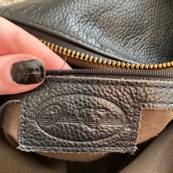 Onna Ehrlich black leather handbag - Picture 8 of 16